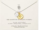Thumbnail for your product : BU The Gratitude of Lacking Nothing Necklace