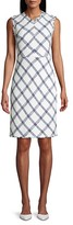 Thumbnail for your product : Rebecca Taylor Plaid Tweed Sheath Dress