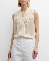Thumbnail for your product : Kobi Halperin Silk-Stretch Sleeveless Top