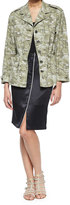 Thumbnail for your product : ATM Anthony Thomas Melillo Silk Pencil Skirt with Center Piping