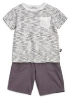 Thumbnail for your product : Splendid Toddler's & Little Boy's Striped Tee & Shorts Set