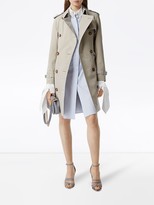 Thumbnail for your product : Burberry Piped-Trim Short Trench Coat