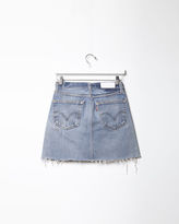 Thumbnail for your product : RE/DONE High Rise Skirt