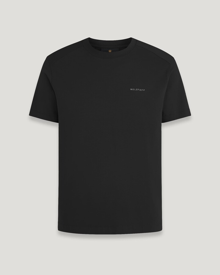 Belstaff Alloy T-shirt Men's Cotton Jersey Black Size 2XL