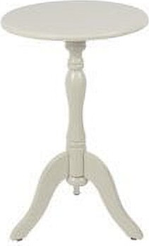 Decor Therapy Simplify 1-Drawer Accent Table, Narrow End, 28" x 14" x 14" - Butter Milk