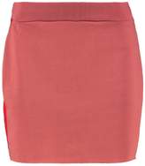 Thumbnail for your product : boohoo Sports Side Raw Hem Sweat Mini Skirt