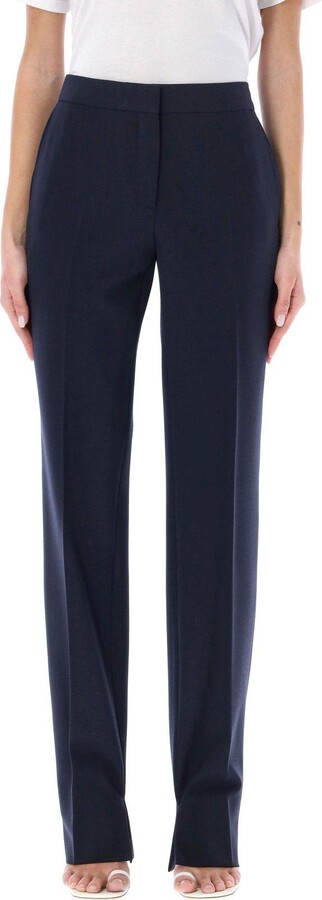 【送料&関税込】Stella McCartney Split Cuff Straight Leg Tro Stella McCartney Split Cuff Straight-leg Pants - ShopStyle