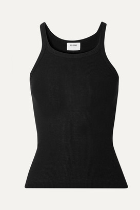 RE/DONE Ribbed Cotton-jersey Tank