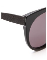 Thumbnail for your product : Bottega Veneta Special Fit Round Lens Sunglasses