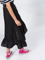 Thumbnail for your product : Sandro Lona ruffled-trim skirt