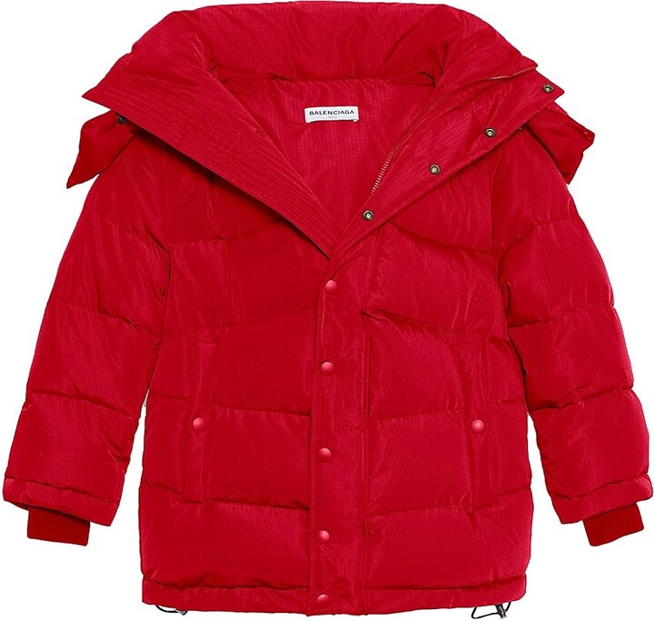 balenciaga new swing puffer jacket