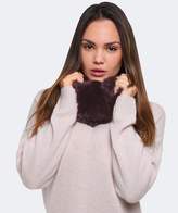 Thumbnail for your product : Yves Salomon Knitted Fur Loop Scarf