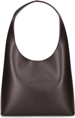 AESTHER EKME Sac Midi Smooth Leather Shoulder Bag for Women