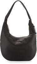Thumbnail for your product : Halston Leather Slouch Hobo Bag, Black