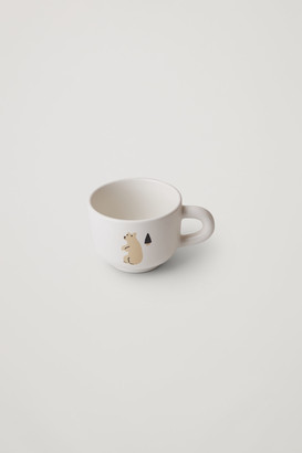 COS Warmgrey Tail Ceramic Bear Mug