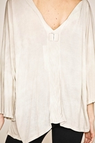 Thumbnail for your product : Gypsy 05 Silk Jersey V-Neck in Concrete