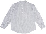 Thumbnail for your product : Il Gufo Striped linen blouse