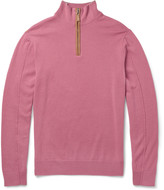 Thumbnail for your product : Façonnable Cashmere Zip-Neck Sweater