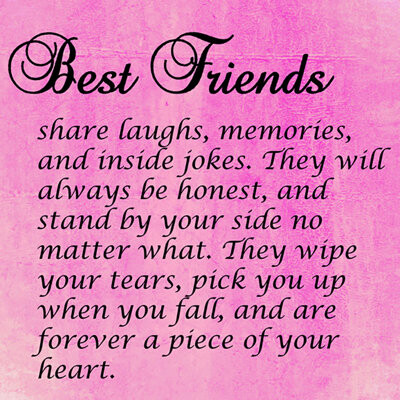 We Agree Best Friends Quote - Wrapped Canvas Textual Art Print