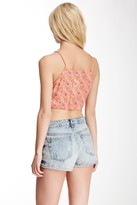 Thumbnail for your product : Blvd Floral Cropped Tank
