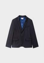 Thumbnail for your product : Boys' 2-7 Years Navy 'A Suit To Smile In' Wool Blazer