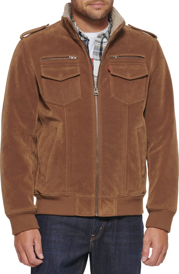 Levi's Men's Sherpa Aviator Bomber Jacket ShopStyle