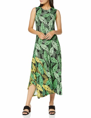 Joe Browns Women's Bright Tropical Leaf Print Jersey Dress