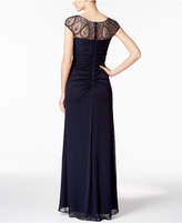 Thumbnail for your product : Xscape Evenings Embellished Faux-Wrap Gown