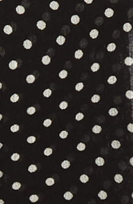 Saint Laurent Cravate Dots Silk Skinny Scarf