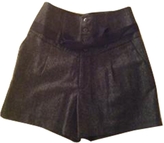 Thumbnail for your product : American Retro Black Wool Shorts