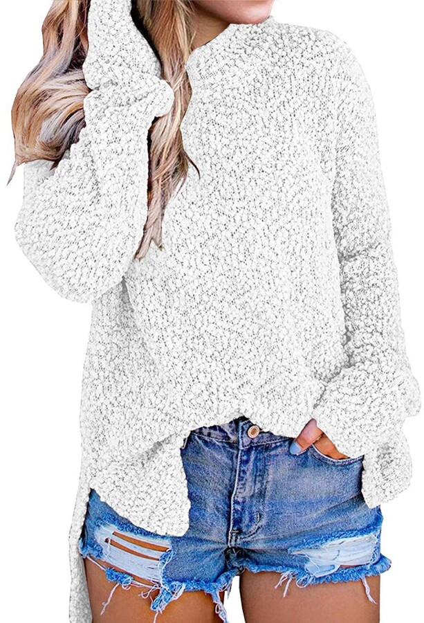 fuzzy sherpa pullover