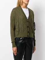 Thumbnail for your product : Love Moschino Wave-Embellished Cardigan