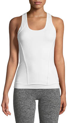 adidas by Stella McCartney Scoop-Neck Racerback Fitted Performance Tank