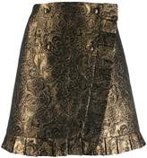 Thumbnail for your product : Sandro Paris Brocade Embroidery Short Skirt