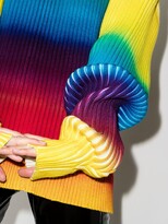 Thumbnail for your product : AGR Hand-Spray Dyed Striped Jumper