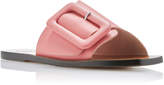 Thumbnail for your product : Atelier ATP Ceci Buckled Leather Slides