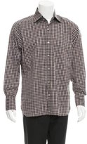 Thumbnail for your product : Tom Ford Plaid Button-Up Shirt