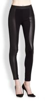 Thumbnail for your product : BCBGMAXAZRIA Shelby Faux Leather Combo Pants