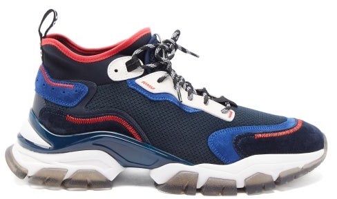 moncler trainers navy