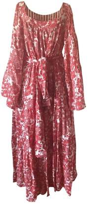 Lisa Marie Fernandez Red Linen Dress for Women