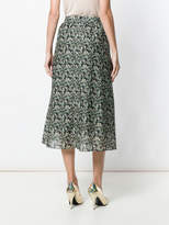 Thumbnail for your product : Manoush floral camouflage midi skirt
