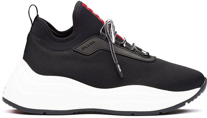 women's prada americas cup sneakers