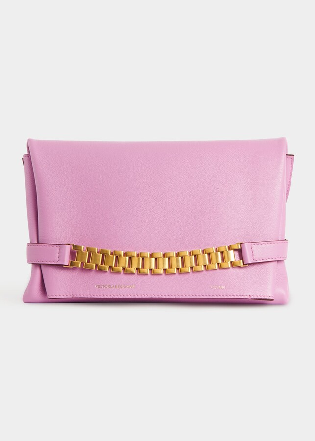 Damen Taschen Damen Taschen Clutches und Abendtaschen Victoria Beckham  Pochette aus webstoff mit glitter-finish in Pink recetaschile.easyways.cl