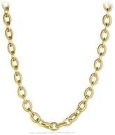 Thumbnail for your product : David Yurman Oval Large Link Necklace in Gold