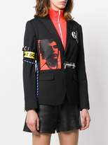 Thumbnail for your product : DSQUARED2 Acid Glam punk blazer