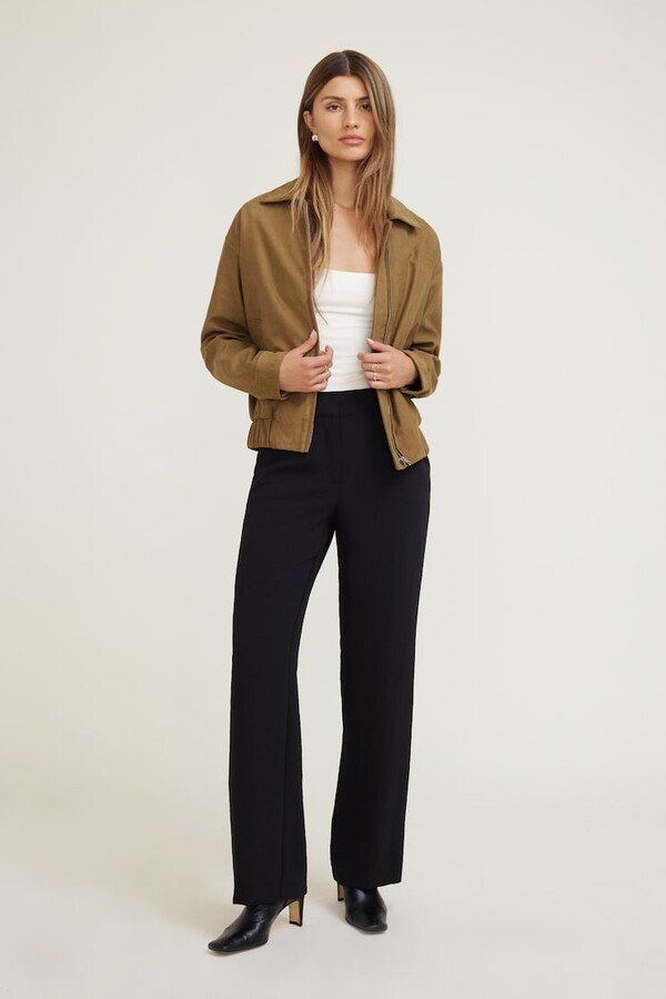 Dynamite Camelia Airflow Clean Straight Leg Pants