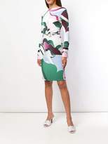 Thumbnail for your product : Emilio Pucci printed long sleeved dress