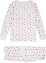 Thumbnail for your product : Marie Chantal Marie-Chantal Heart Print Pyjama Set (2-10 Years)