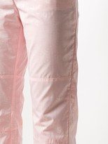Thumbnail for your product : Saks Potts Monogram Print Straight Trousers