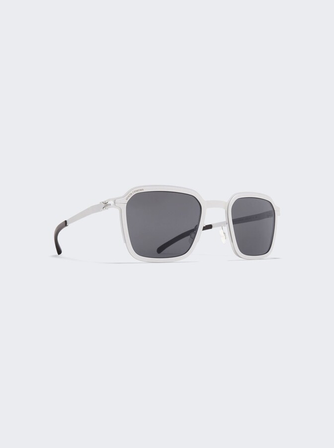 X Rimowa Heritage Mr002 Sunglasses White Silver